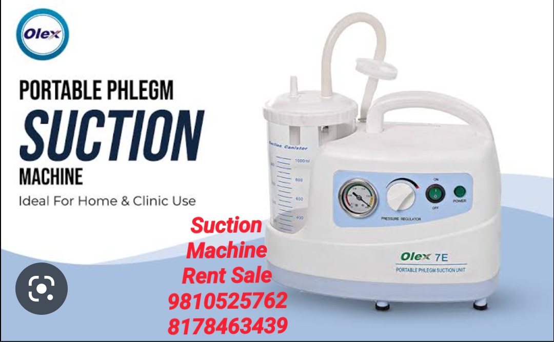 PORTABLE SUCTION MACHINE HIRE in RDC Ghaziabad 8178463439