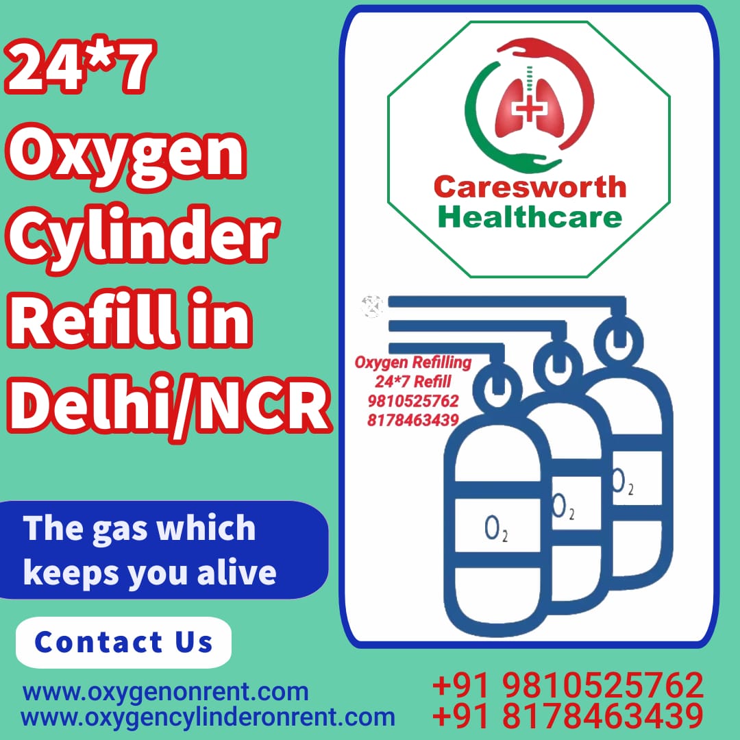 OXYGEN CYLINDER 24*7 REFILL NEW DELHI 8178463439