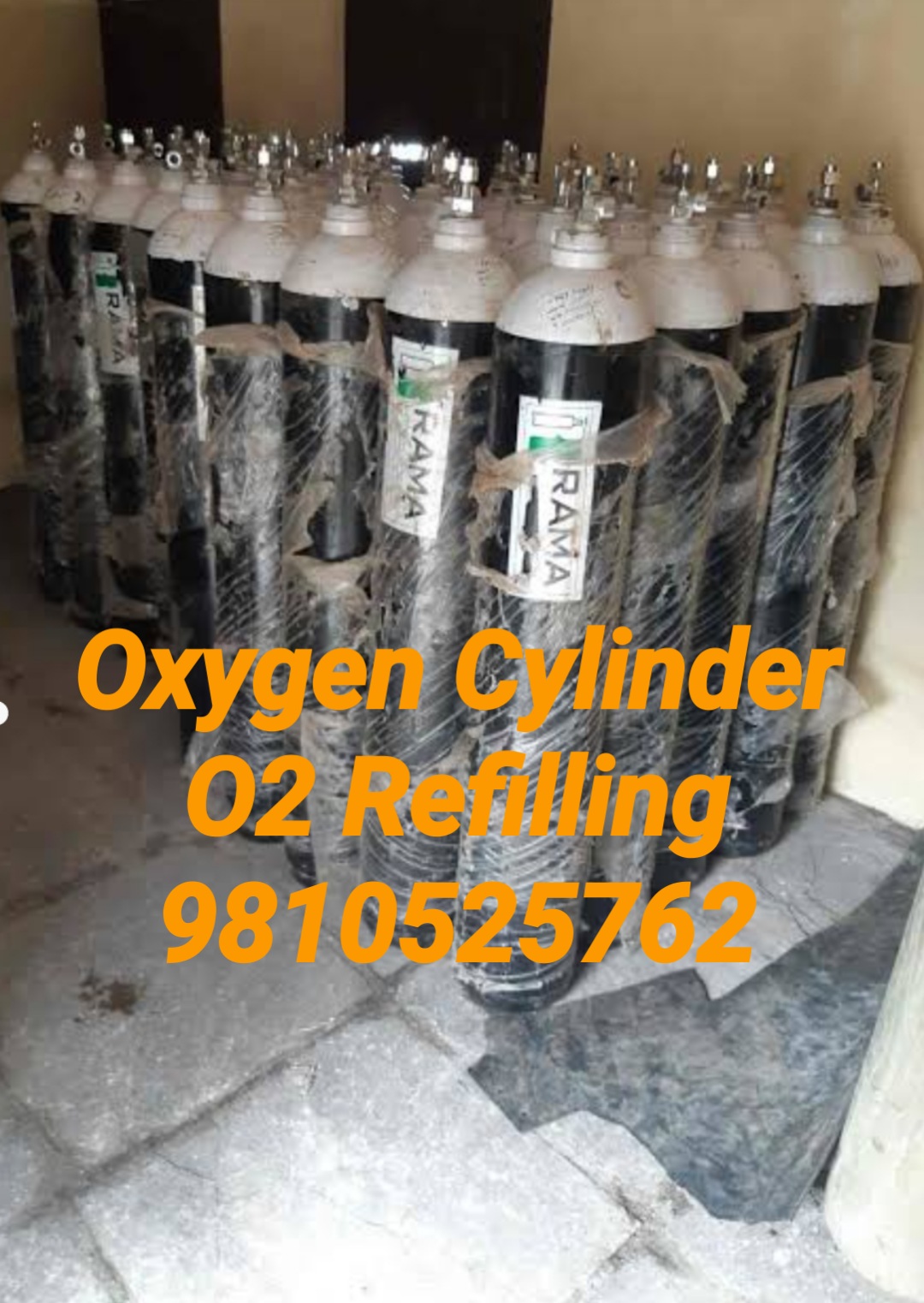 JUMBO 50 LITER OXYGEN CYLINDER REFILL IN NEW DELHI 8178463439