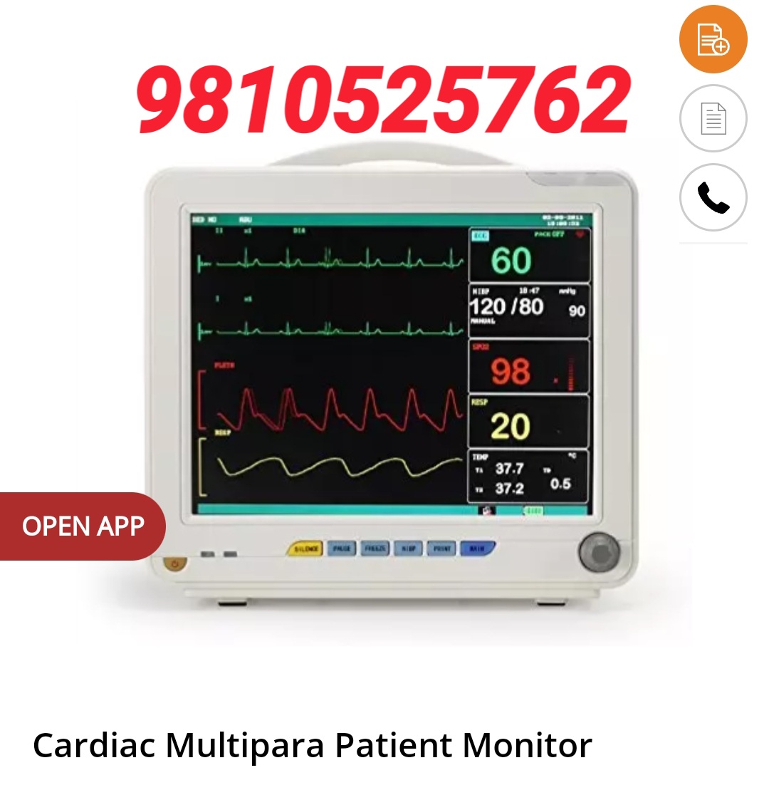 Cardiac Monitor For Rent New Delhi Ghaziabad 8178463439