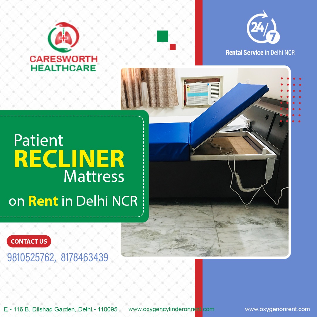Patient Recliner Bed Rent Greater Noida New Delhi 9810525762