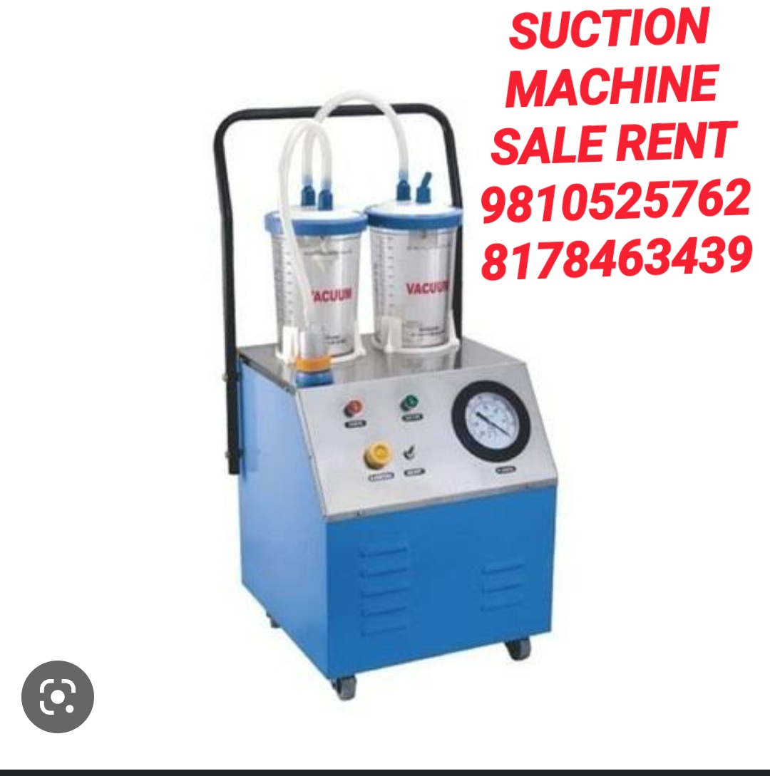 suction machine on rent bhajanpura delhi 9810525762