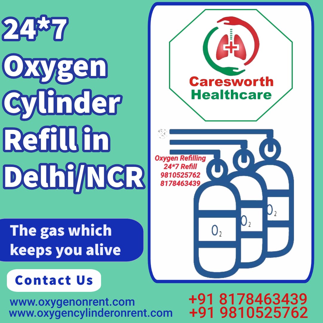 Medical Oxygen Cylinders Refill 24*7 OPEN 9810525762